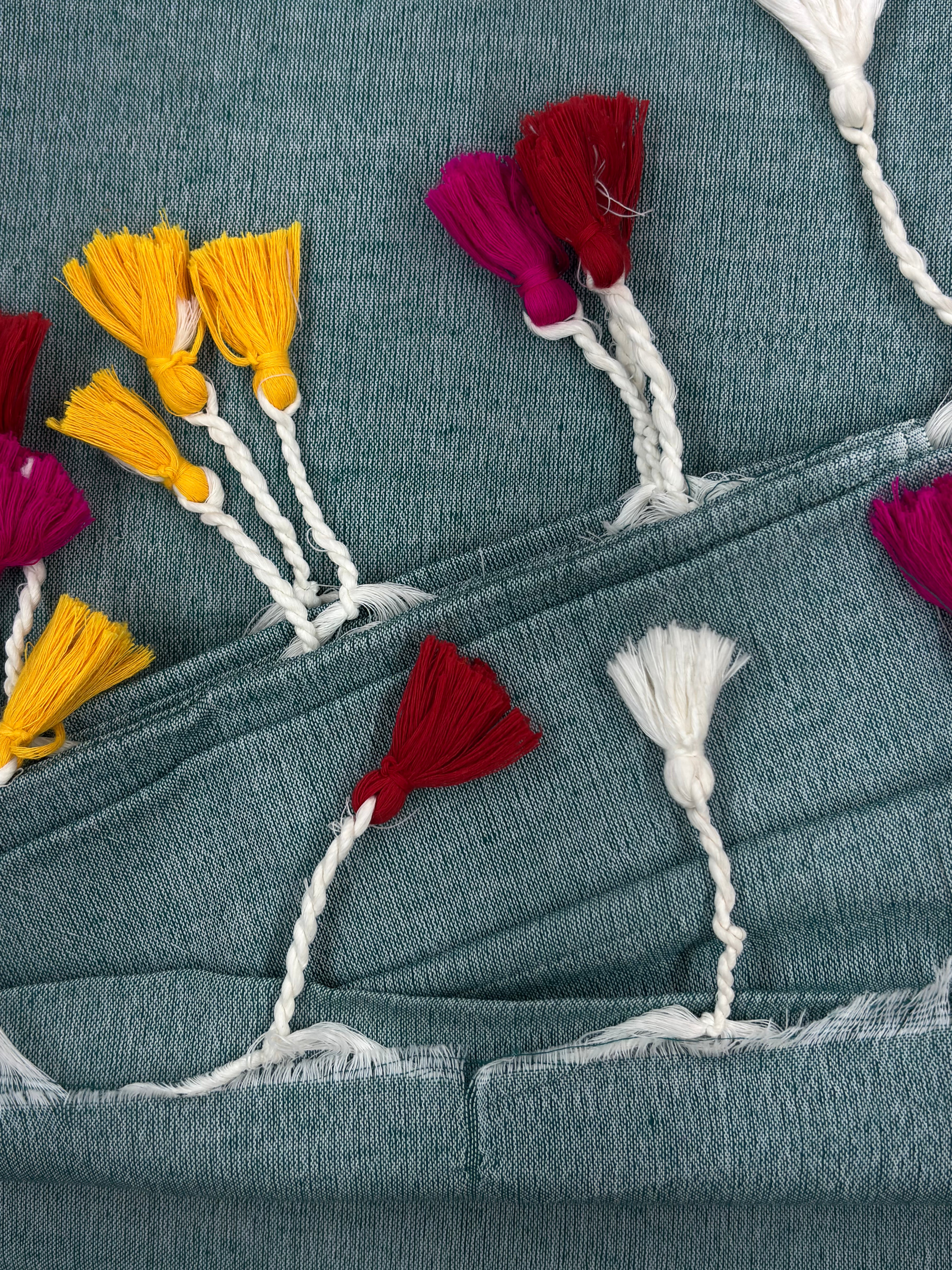 Light Sky Khadi Cotton Saree