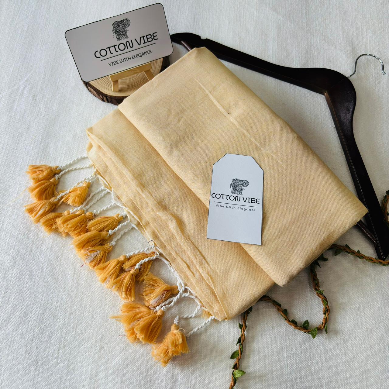 Baidge Khadi Cotton Saree